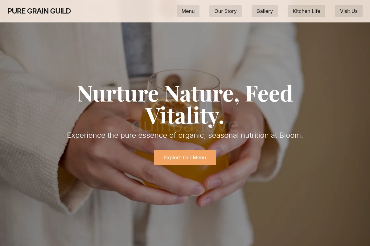 Bloom Health Food Cafe