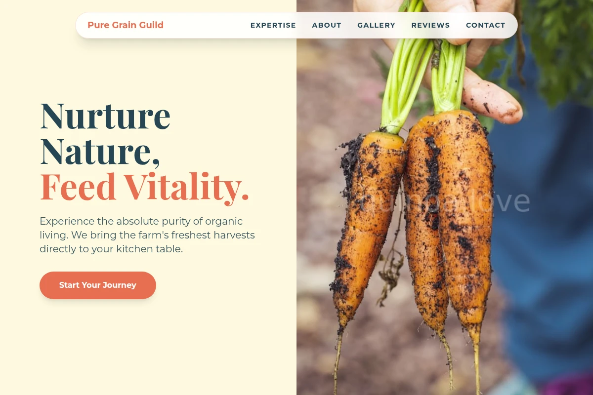 Pure Organic Food