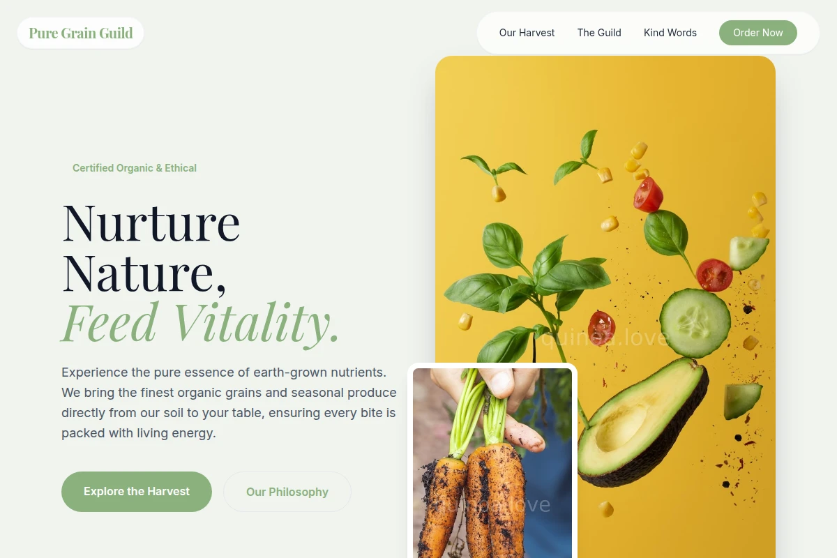 Crisp Organic Food