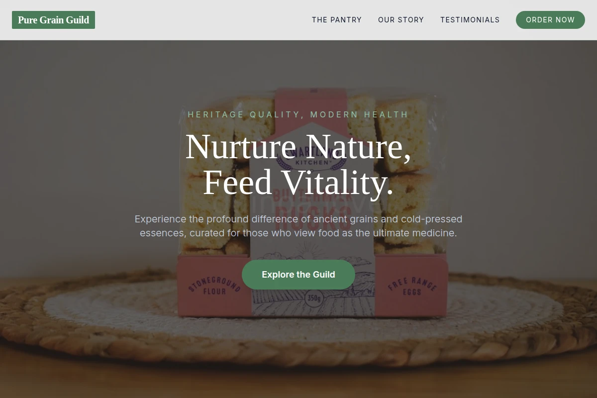 Wholesome Specialty Food