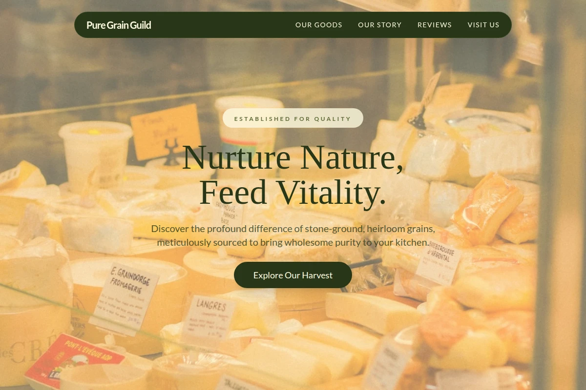 Wholesome Specialty Food