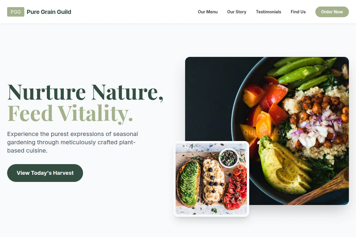 Garden Vegan Food