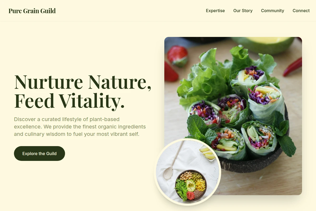 Nurture Vegan Food