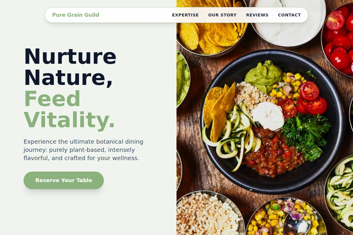 Plant Vegan Food
